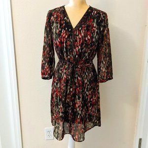 IZ Byer Multicolor Print Dress